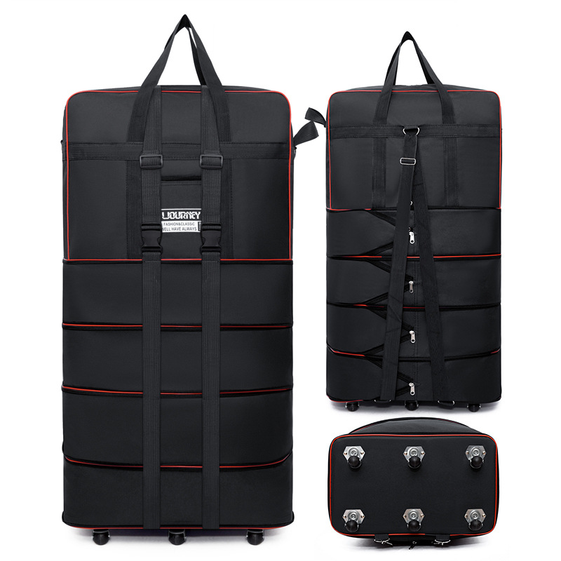 Foldable Rolling Luggage Bag - Sac de voyage pliable à roulettes
