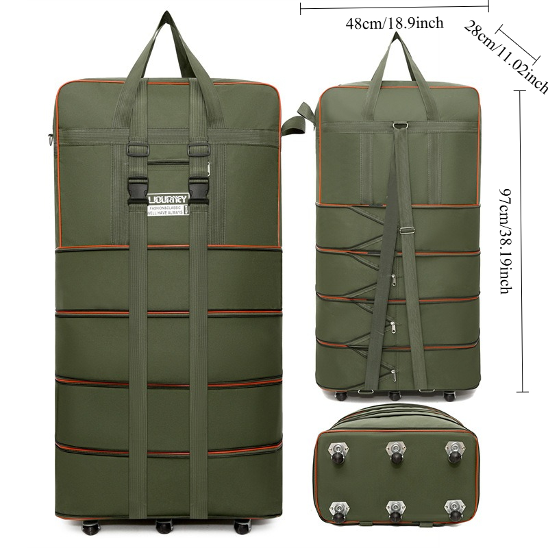 Sac de voyage pliable à roulet - Foldable Rolling Luggage Bag avis et prix