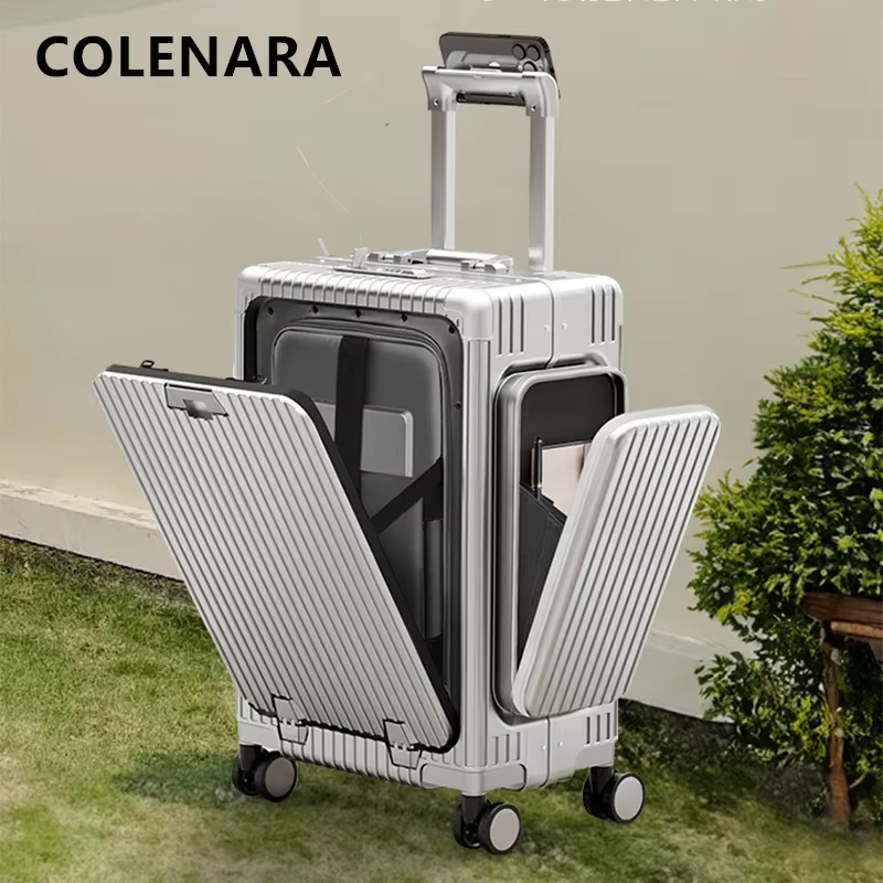 Valise multifonctionnelle COLE - Front Opening Laptop Luggage 24 Inch avis et prix