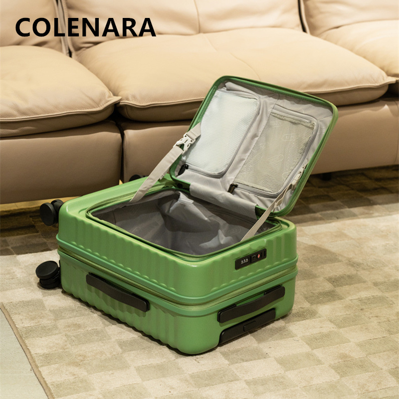 Valise Cabine COLENARA à Ouver - Front Opening Laptop Luggage 24 Inch avis et prix