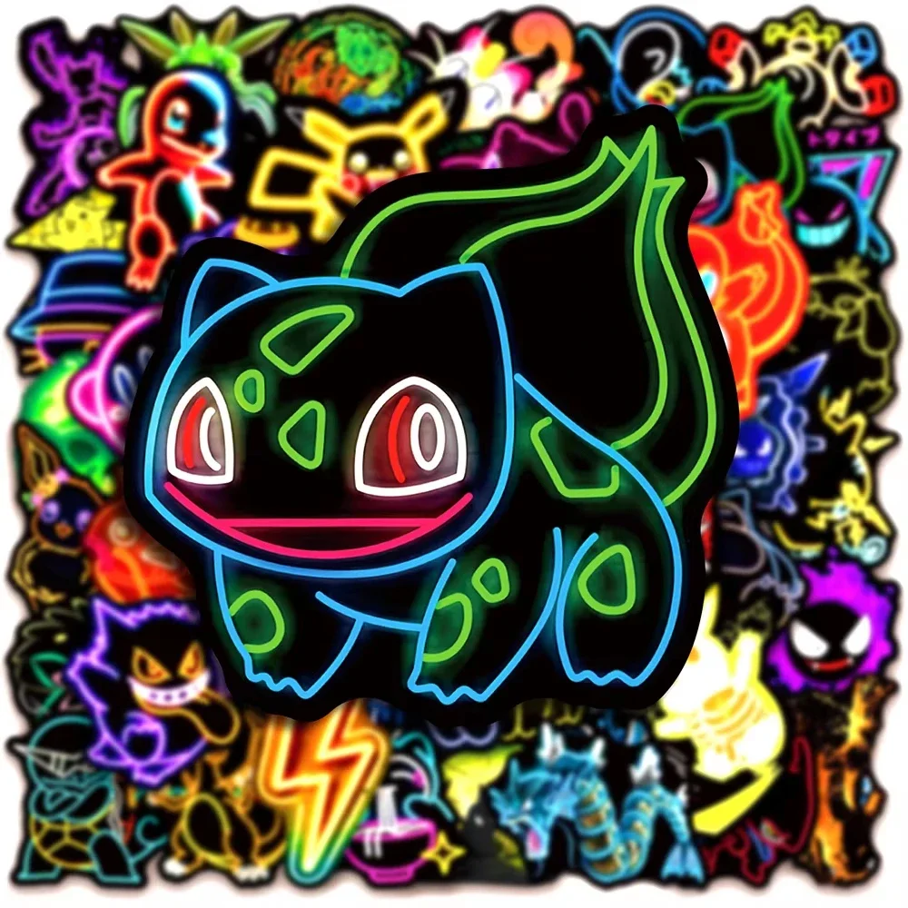 100 autocollants Pokémon néon, - Luggage avis et prix