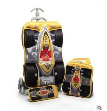 3D garçons valise à roulettes  - Foldable Rolling Luggage Bag avis et prix